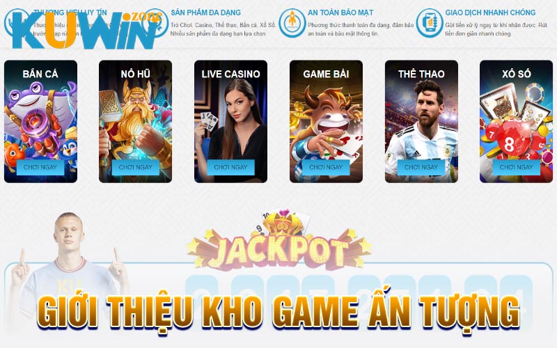 Giới thiệu kho game ấn tượng