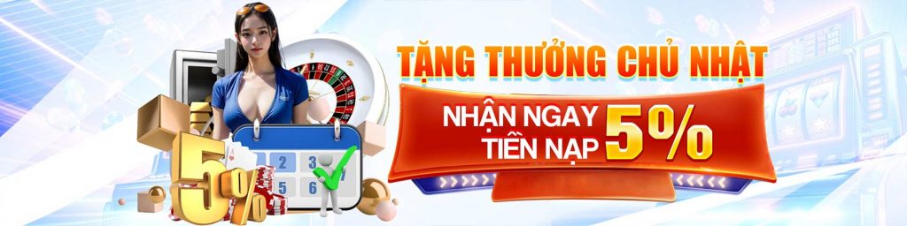 Tặng thưởng chủ nhật